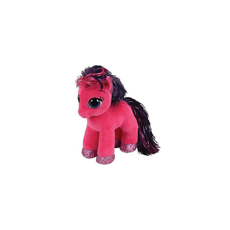 TY Beanie Boos Mīkstā rotaļlieta RUBY - pink pony reg 15cm, TY36665