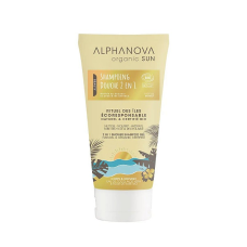 ALPHANOVA SUN 2in1 pēc iedeguma monoi aromātisks matu un ķermeņa kopšanas šampūns-dušas želeja, 150 ml ASUNBSD