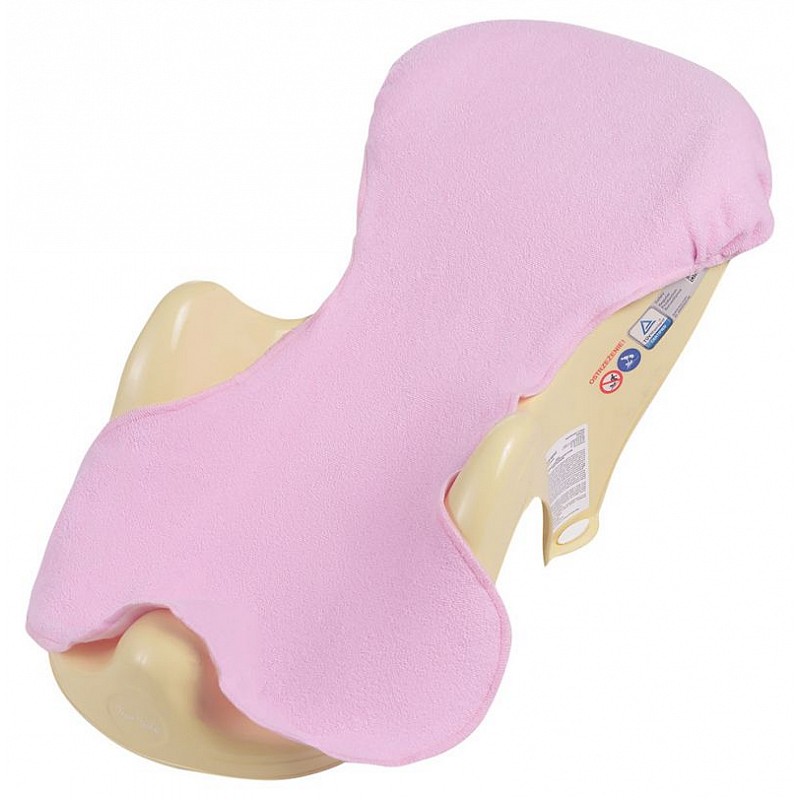 TEGA BABY frotē paladziņš vannas ieliknim, TG-070 light pink