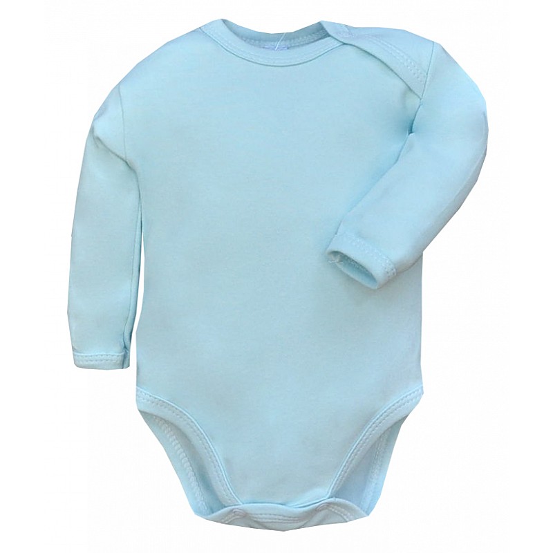 KOALA BAWELNA Bodijs ar garajām piedurknēm 74 izmērs 749 zils