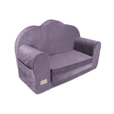 KLUPS CLOUD Velvet izvelkams krēsliņš V112 PURPLE