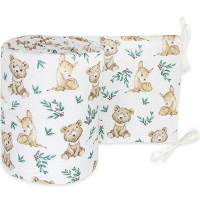 ANKRAS BEAR AND DEER Spjälsängskant 360cm