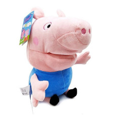 PEPPA PIG mīkstā rotaļlieta ar skaņu 28CM 90570 blue