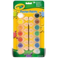 CRAYOLA 14 Plakātu krāsas 3978