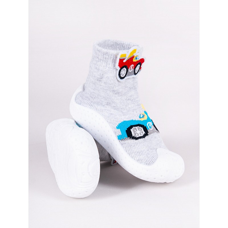 YO BABY SCORPIO Zeķes-čības ar gumijas zoli 0B-140/BOY/23.izm.