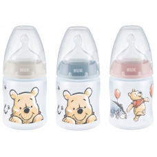 NUK First Choice PP DISNEY pudele ar temperatūras kontroles indikatoru 150ml un silikona knupīti 0-6m SK47 10743932