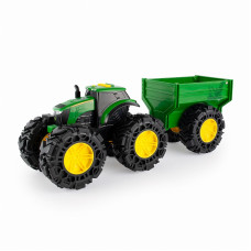 JOHN DEERE traktors ar furgonu, 47353