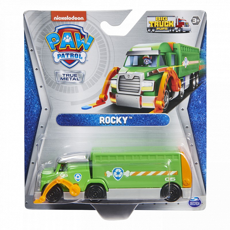 PAW PATROL 1:55 transportlīdzeklis Big Truck, sortiments, 6065775