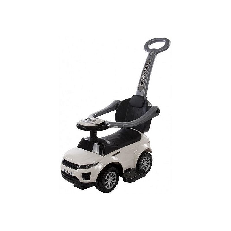 SUN BABY Bērnu stumjamā mašīna ar rokturi SPORT CAR, UR-HZ614W white