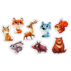 PUZZLIKA puzle Mountain animals 16elem. 2+, 14798 IZPĀRDOŠANA