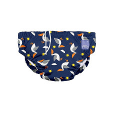 BAMBINO MIO Swim Nappies peldbikses PELICAN PIER, XL (12-15kg)