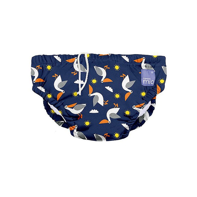 BAMBINO MIO Swim Nappies peldbikses PELICAN PIER, XL (12-15kg)