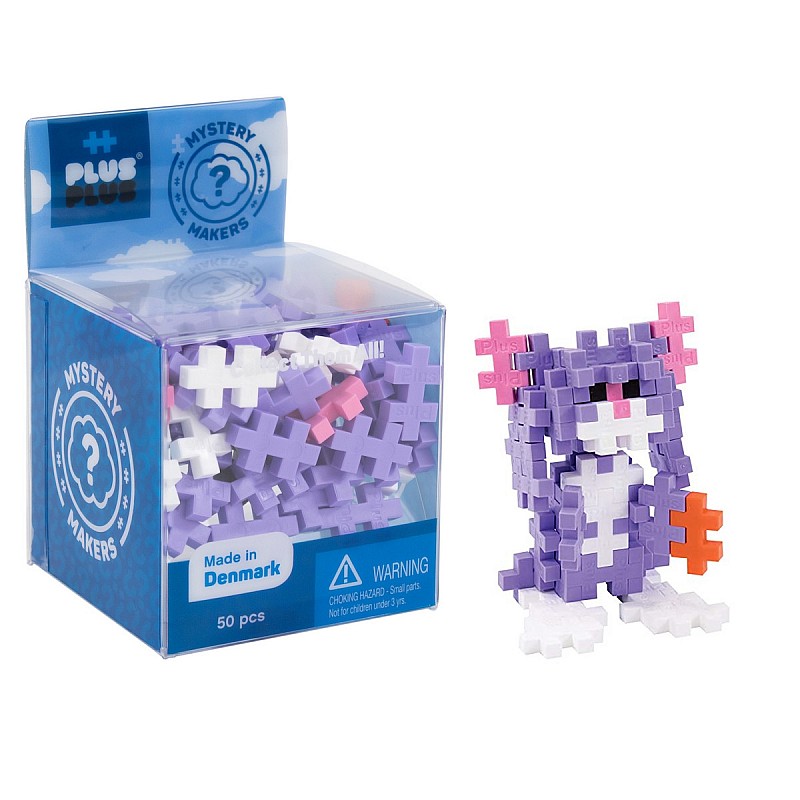 Plus Plus Mystery Builders Pets Bunny konstruktors 50gab., 3834