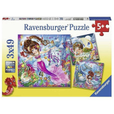 Ravensburger puzle 3X49 Mermaid R 08063