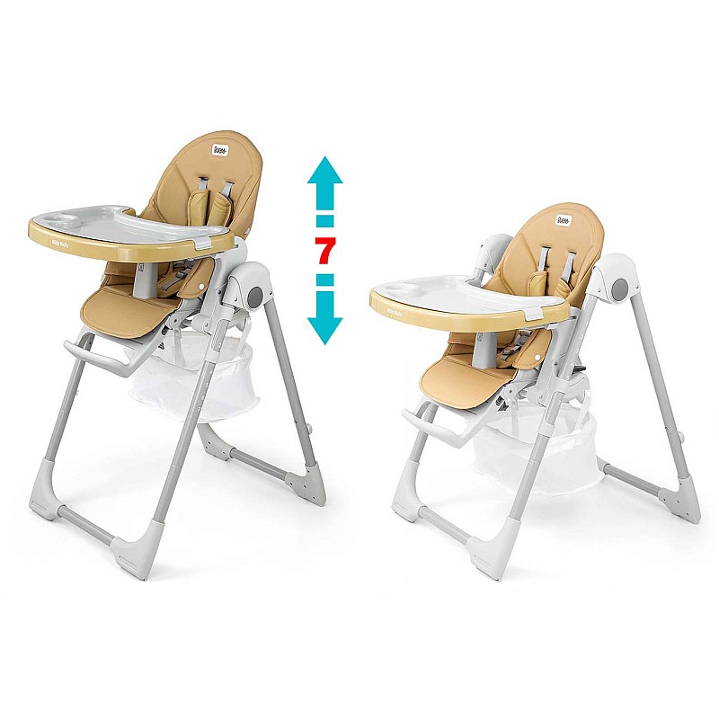 MILLY MALLY BUENO Barošanas krēsls , Beige