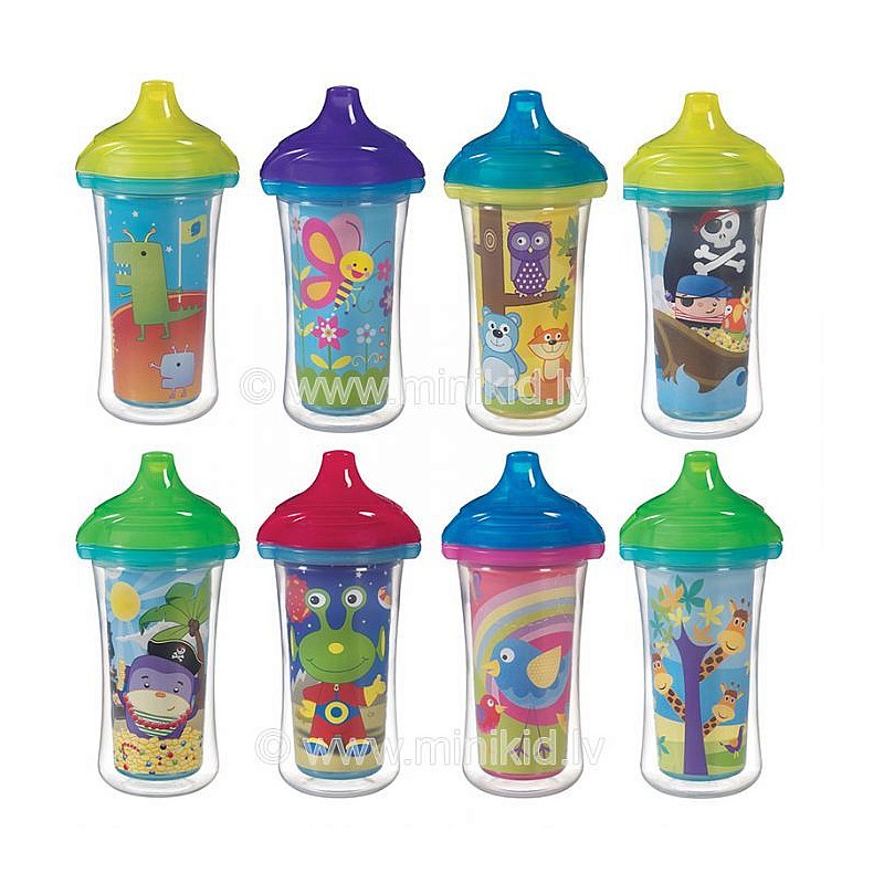 MUNCHKIN Insulated Straw Cup termo pudelīte ar snīpi 966ml, 01137801 IZPĀRDOŠANA