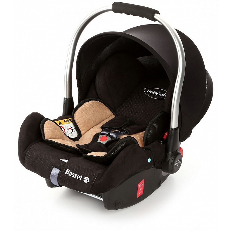 BABYSAFE BASSET Autosēdeklis 0-13kg SAND