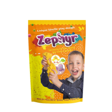 ZEPHYR kinētiskais zefīra plastilīns 300G (DZELTENS) (813573)