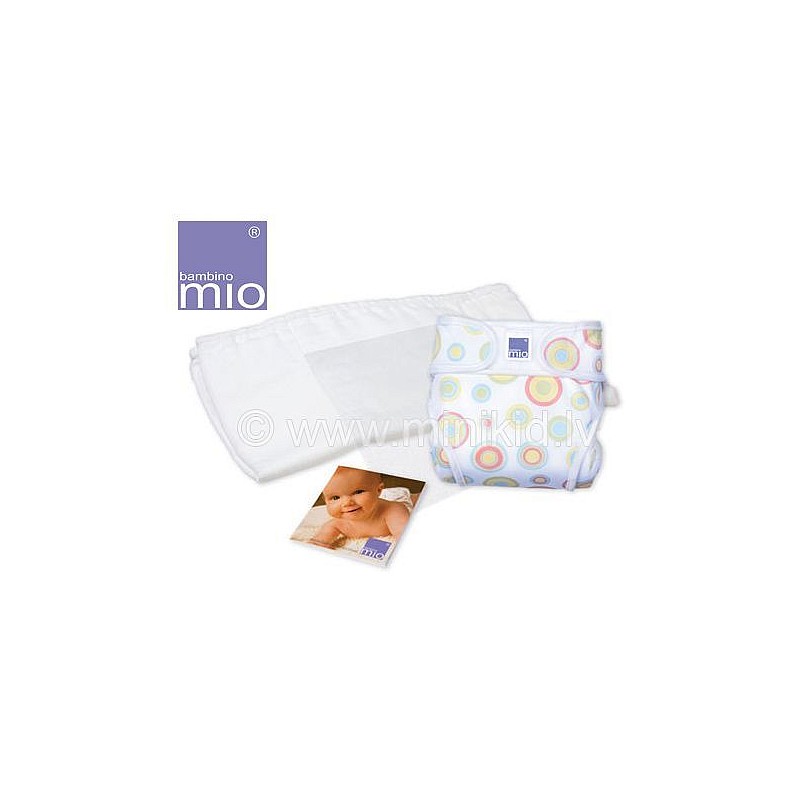 BAMBINO MIO Trial Pack izmēģinājuma paka, vidējas M (7-9kg), ar zīmējumiem