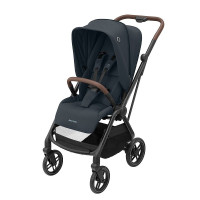 MAXI COSI LEONA 2 pastaigu rati 0-4g. 0-22kg Essential Graphite