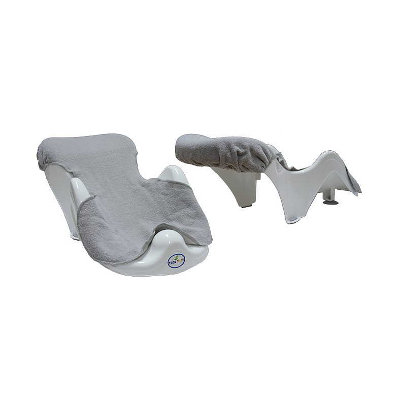 TEGA BABY frotē paladziņš vannas ieliknim, TG-070 grey