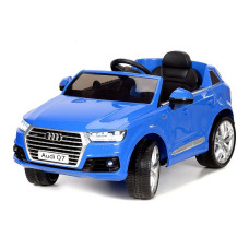 BABY MIX elektromobilis ar tālvadības pulti AUDI Q7, UR-159 12V zils