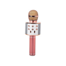 MPORT Karaoke mikrofons, pink, WS-858