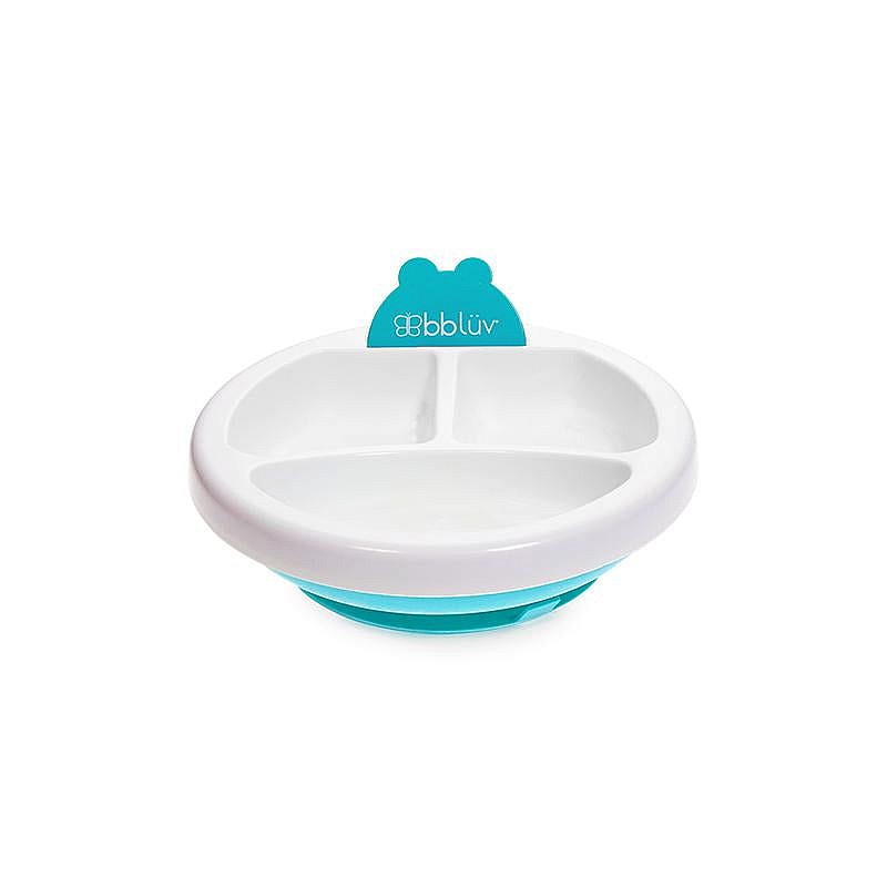 BBLUV Platö Siltumu uzturošs šķīvis ar piesūcekni, Aqua B0107-B