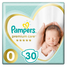 Pampers Premium Care S0 (Premature), 1-2.5 kg, 30 gab.