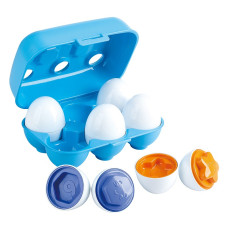 PLAYGO INFANT &TODDLER Izglītojošā rotaļlieta Egg Set, 6pcs., 1731