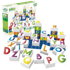 BiOBUDDi LEARNING LETTERS konstruktors 36gab., BB-0005