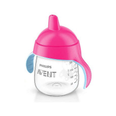 PHILIPS AVENT Premium mācību krūzīte 12M+, 260ml, stingrs snīpis, SCF 753/00 rozā