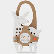 MILIN TOYS Šņorējamā rotaļlieta  Emily the Little Deer