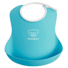 BABYBJORN BIB Lacīte 4m+, TURQUOISE 046313