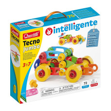 QUERCETTI Tecno Jumbo Konstruktors 72 elementi 3+, Q6155