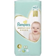 Pampers Premium Care S4/ 7-18 kg, 52 gab.,VP IZPĀRDOŠANA