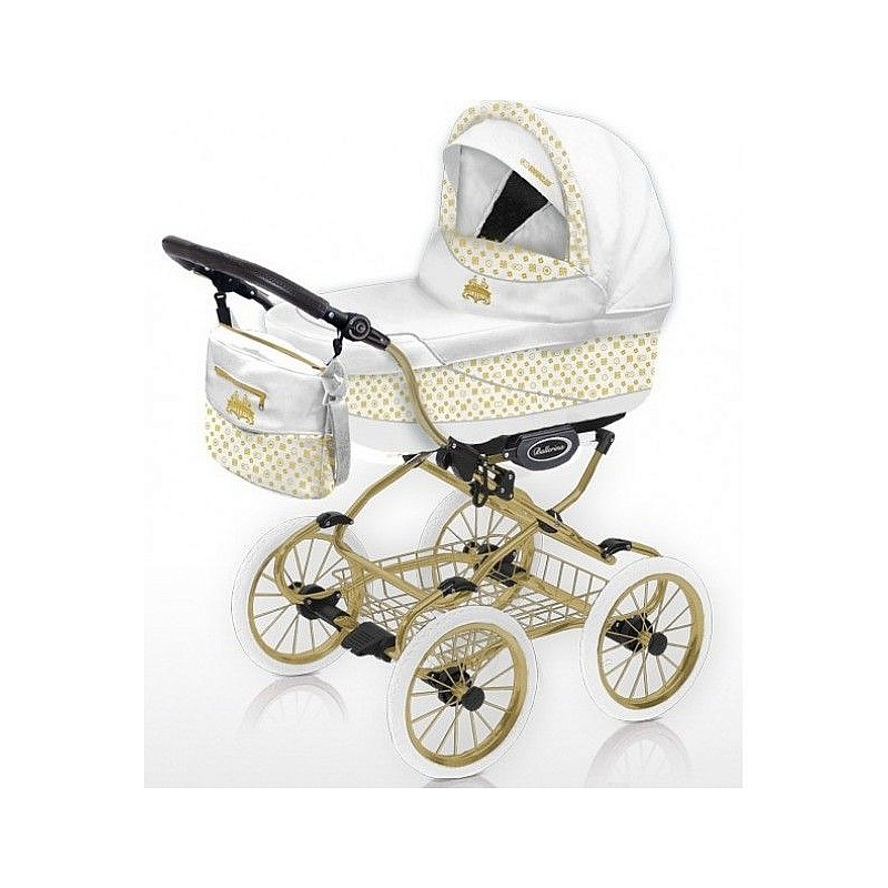 BABYACTIVE BALLERINA Universālie rati 2in1 gold edition