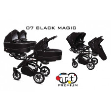 BABYACTIVE TRIPPY Premium rati trīnīšiem 2in1, 07 BLACK MAGIC ar melnu rāmi