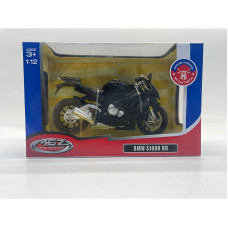 MSZ Die-cast motocikla metāla modelis BMW Motorcycle, scale 1:12