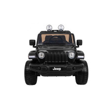 Elektriskā automašīna JEEP Wrangler Rubicon, melns