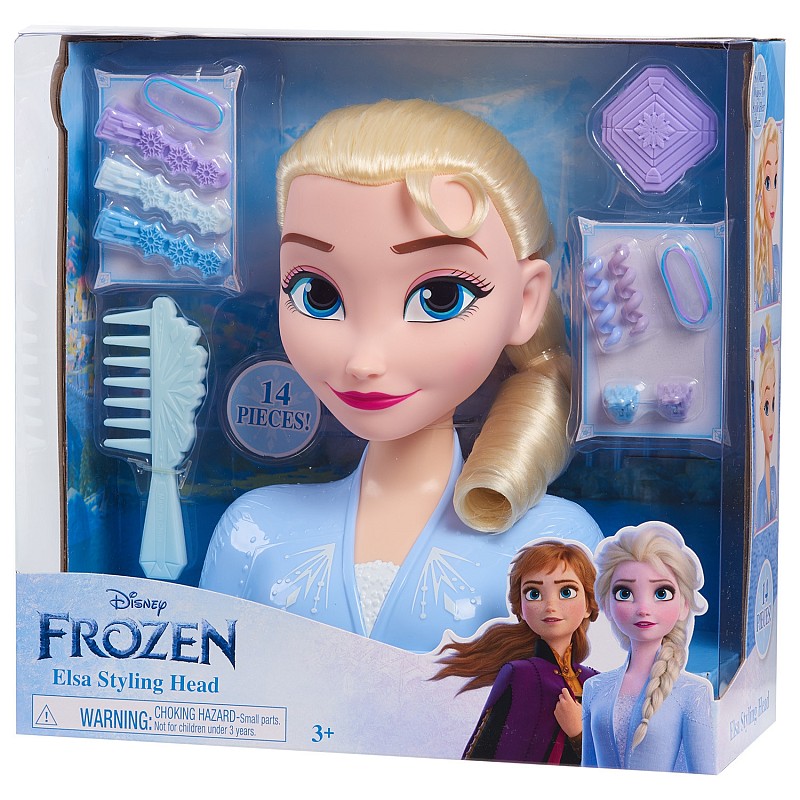 FROZEN Styling head with accessories Elsa