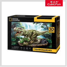 CUBIC FUN National Geographic 3D puzzle Tyrannosaurus REX