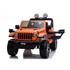 Elektriskā automašīna JEEP Wrangler Rubicon, oranžs