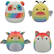 SQUISHMALLOWS W15 Rainbow Mīkstā rotaļlieta, 30 cm