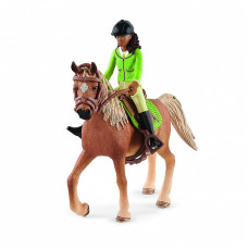 SCHLEICH HORSE CLUB Sarah ja Mystery