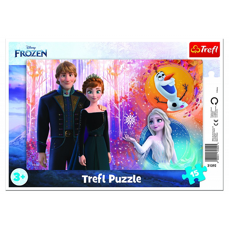 TREFL FROZEN Puzle 15 Ledus Sirds, 15 gab. IZPĀRDOŠANA