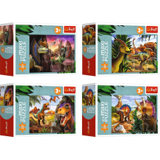 TREFL Mini Maxi puzzle Dinosaurs 20 pcs