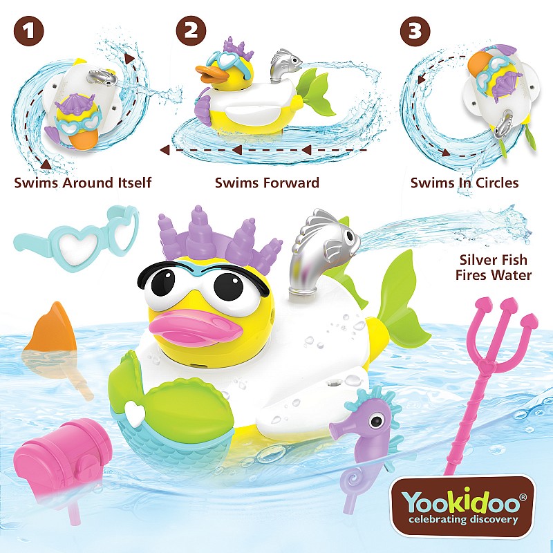 YOOKIDOO vannipart Jet Duck - merineitsi