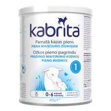 Kabrita 1 Infant formula, 0-6 months, 400g - EU Baltics LT + LV