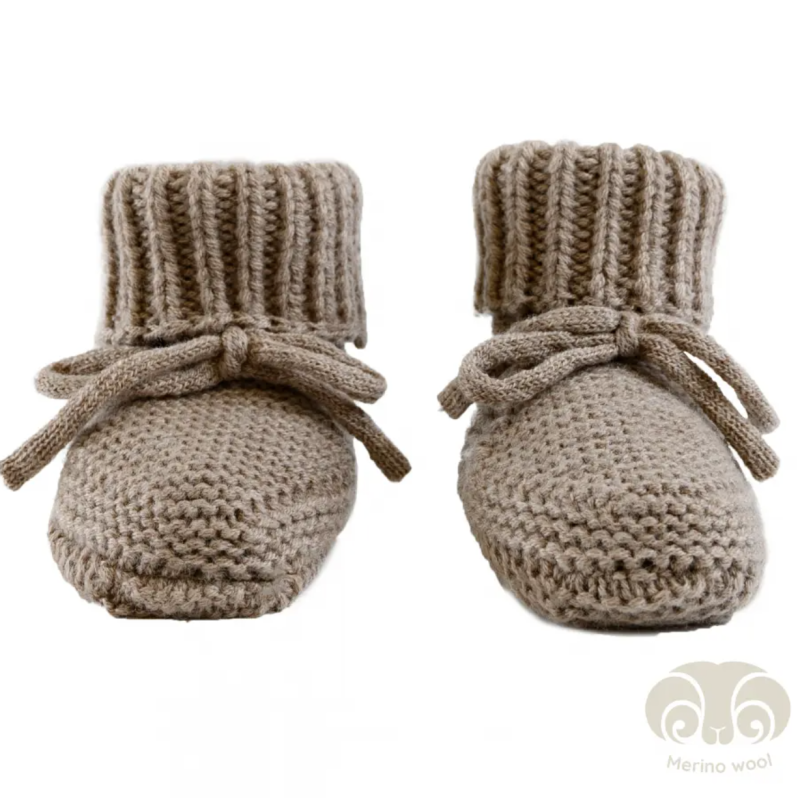 Lodger Lodger Slipper Folklore merino vilnas čībiņas, Buffalo, 0-6m SLM_535